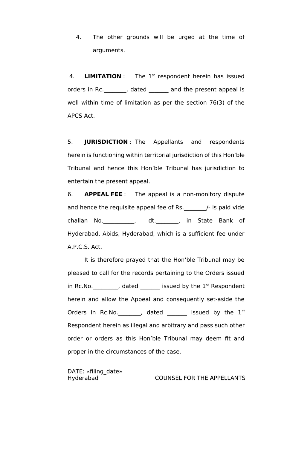 Cooperative Appelate Tribunal preview page 2