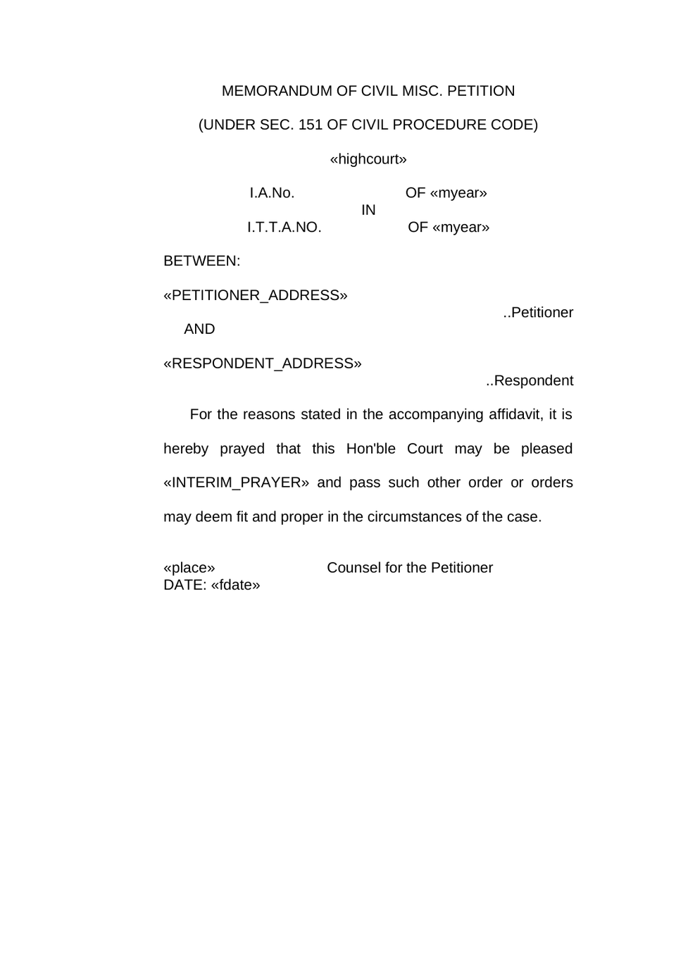 Appeal Filed Under Section 260A Of The Income Tax Act, 1961 preview page 11
