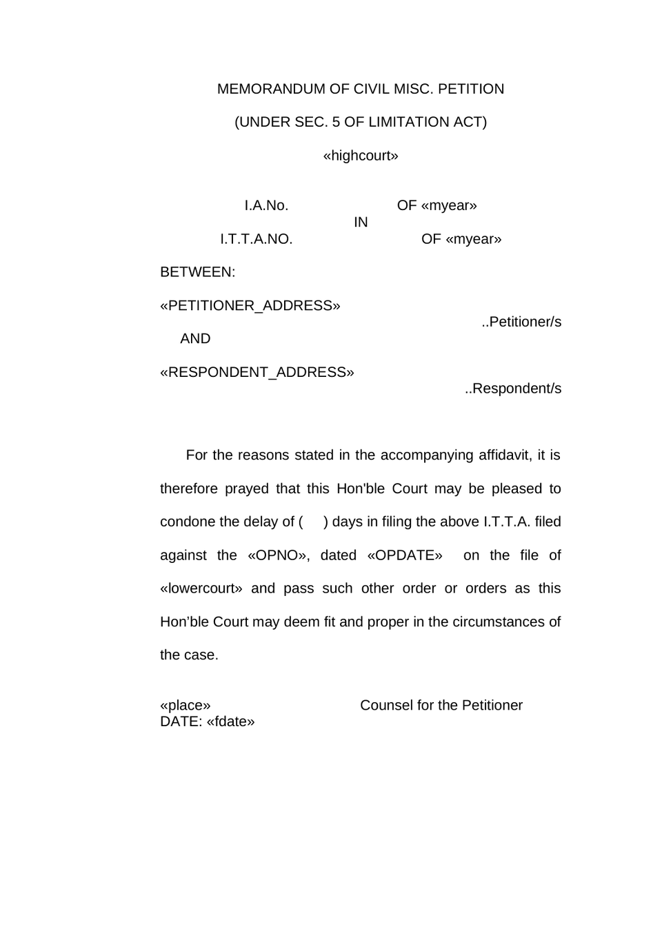Appeal Filed Under Section 260A Of The Income Tax Act, 1961 preview page 16
