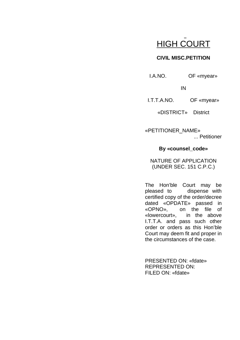 Appeal Filed Under Section 260A Of The Income Tax Act, 1961 preview page 26