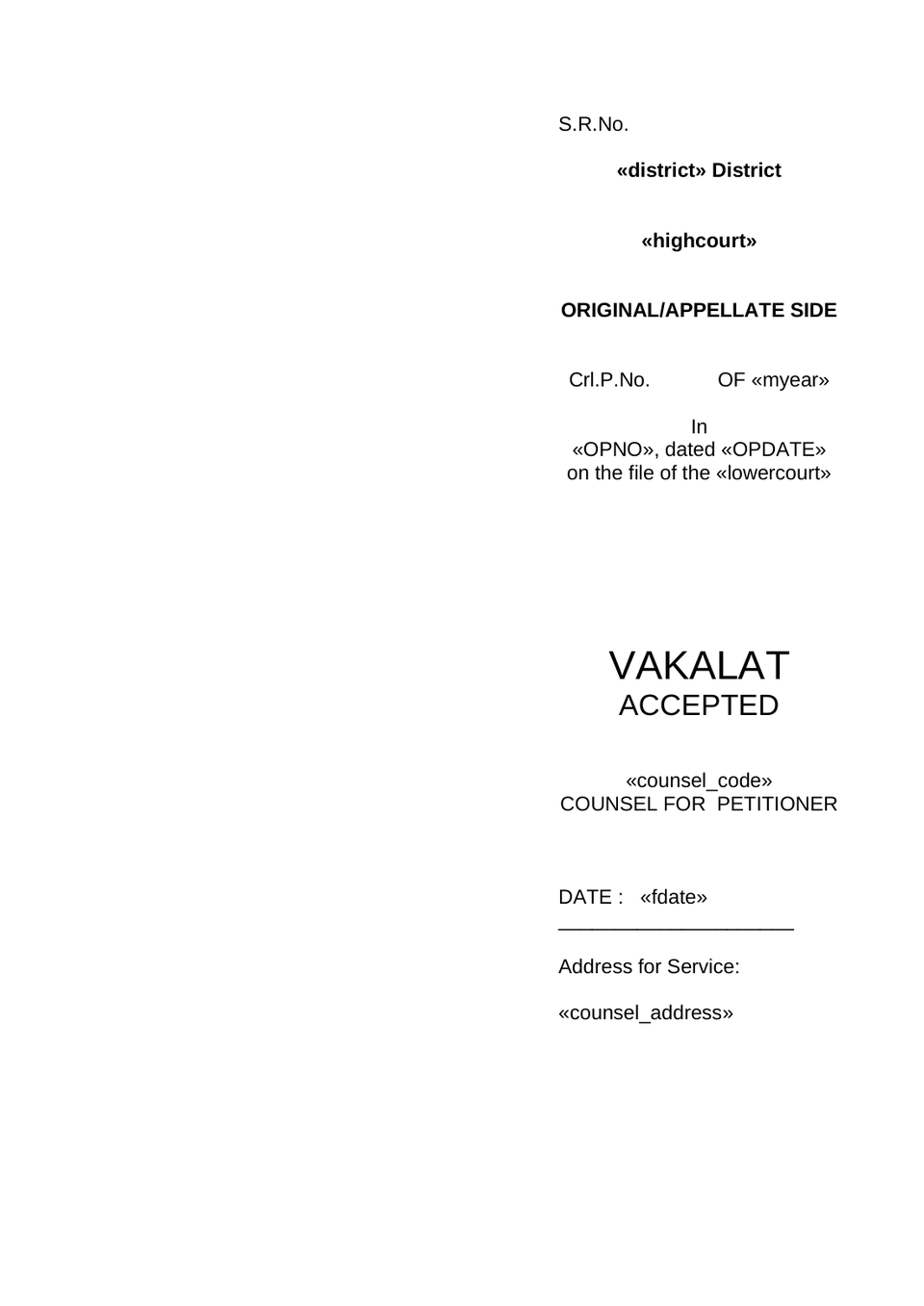 Cancel Bail Petition preview page 7