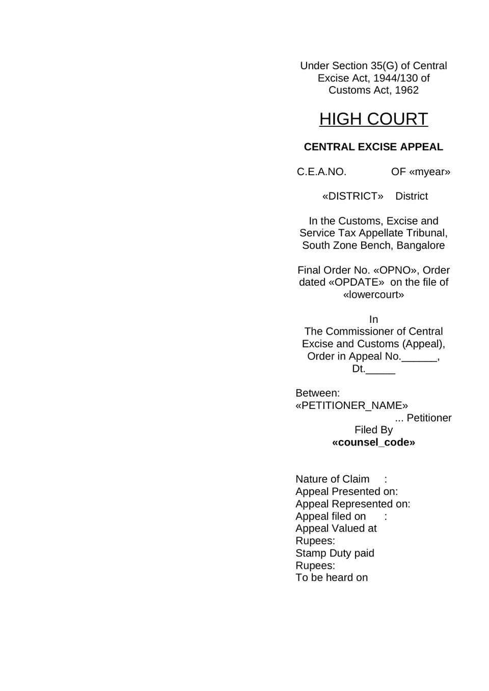 Central Excise Appeal preview page 10