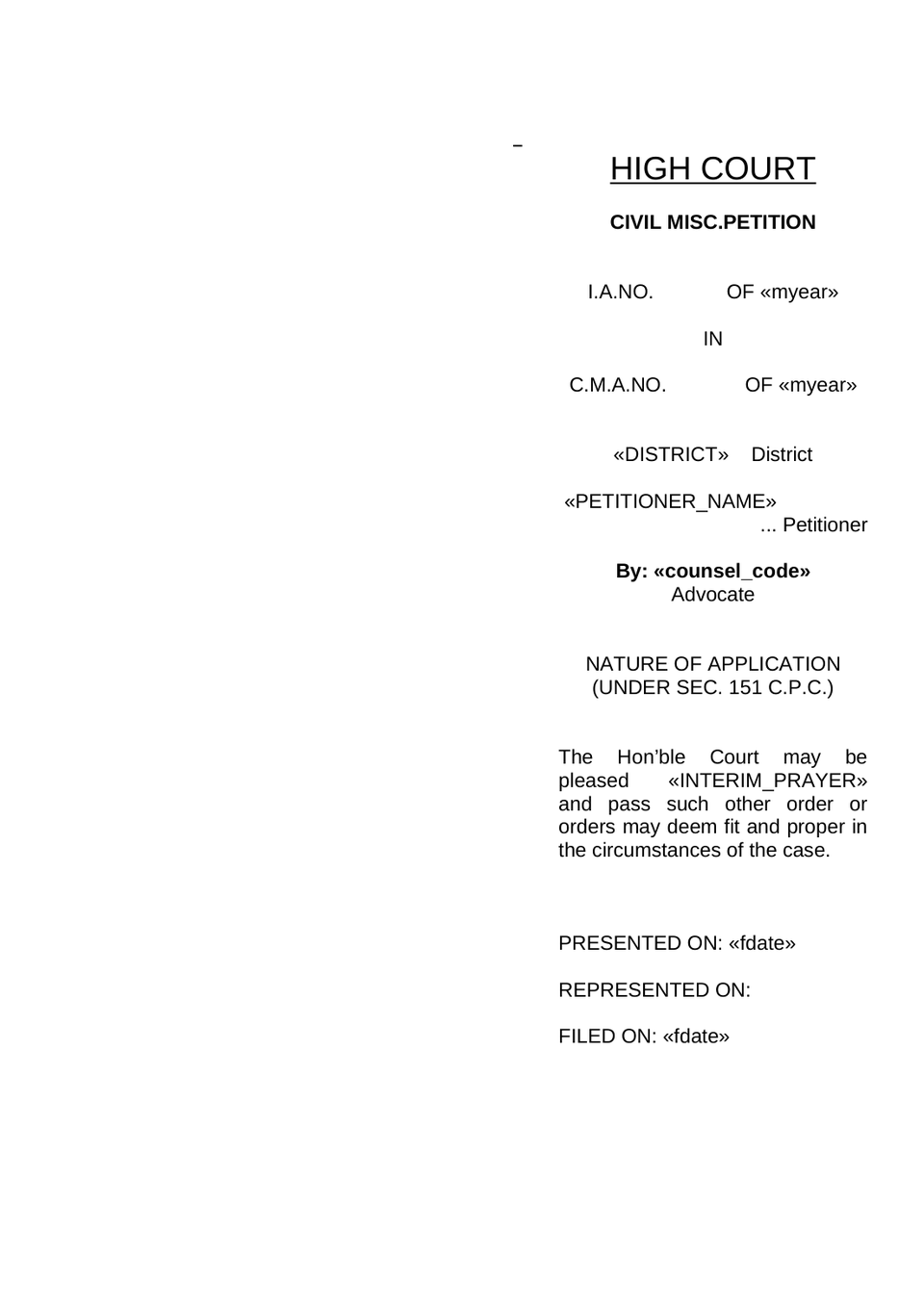 Civil Miscellaneous Appeal preview page 13