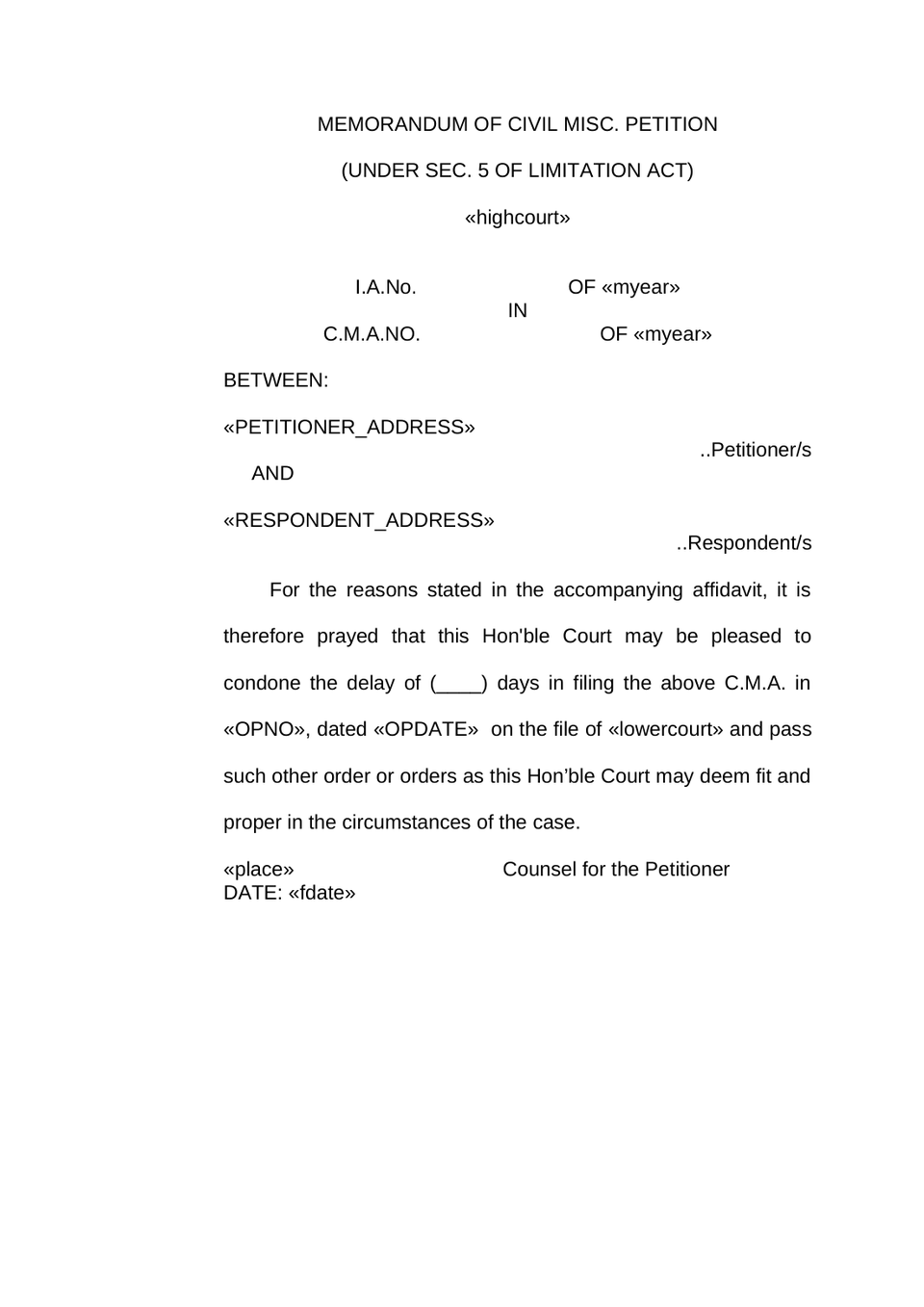 Civil Miscellaneous Appeal preview page 14