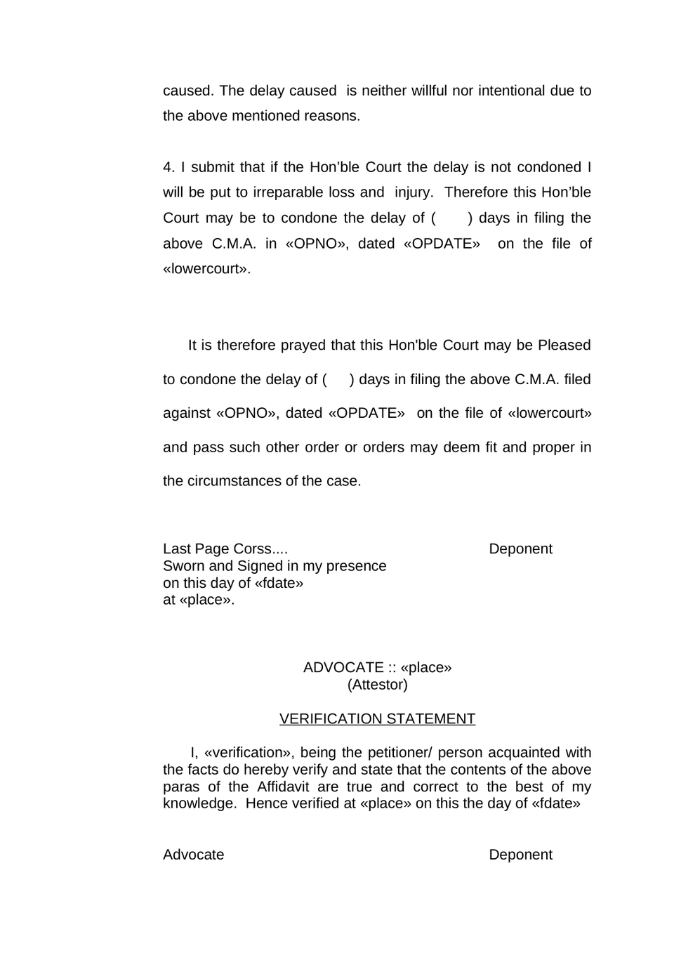 Civil Miscellaneous Appeal preview page 17