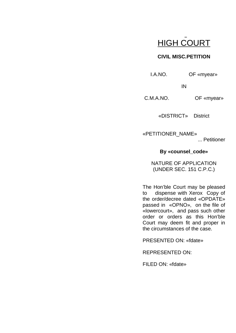 Civil Miscellaneous Appeal preview page 23