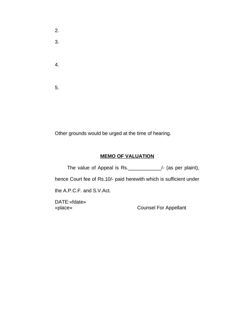 Civil Miscellaneous Appeal preview page 4