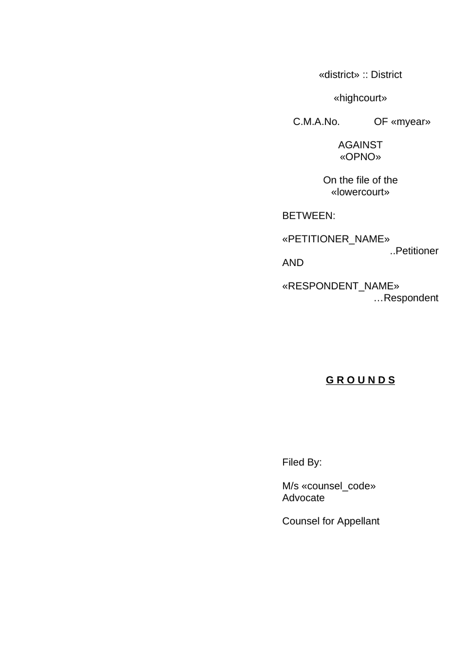 Civil Miscellaneous Appeal preview page 5