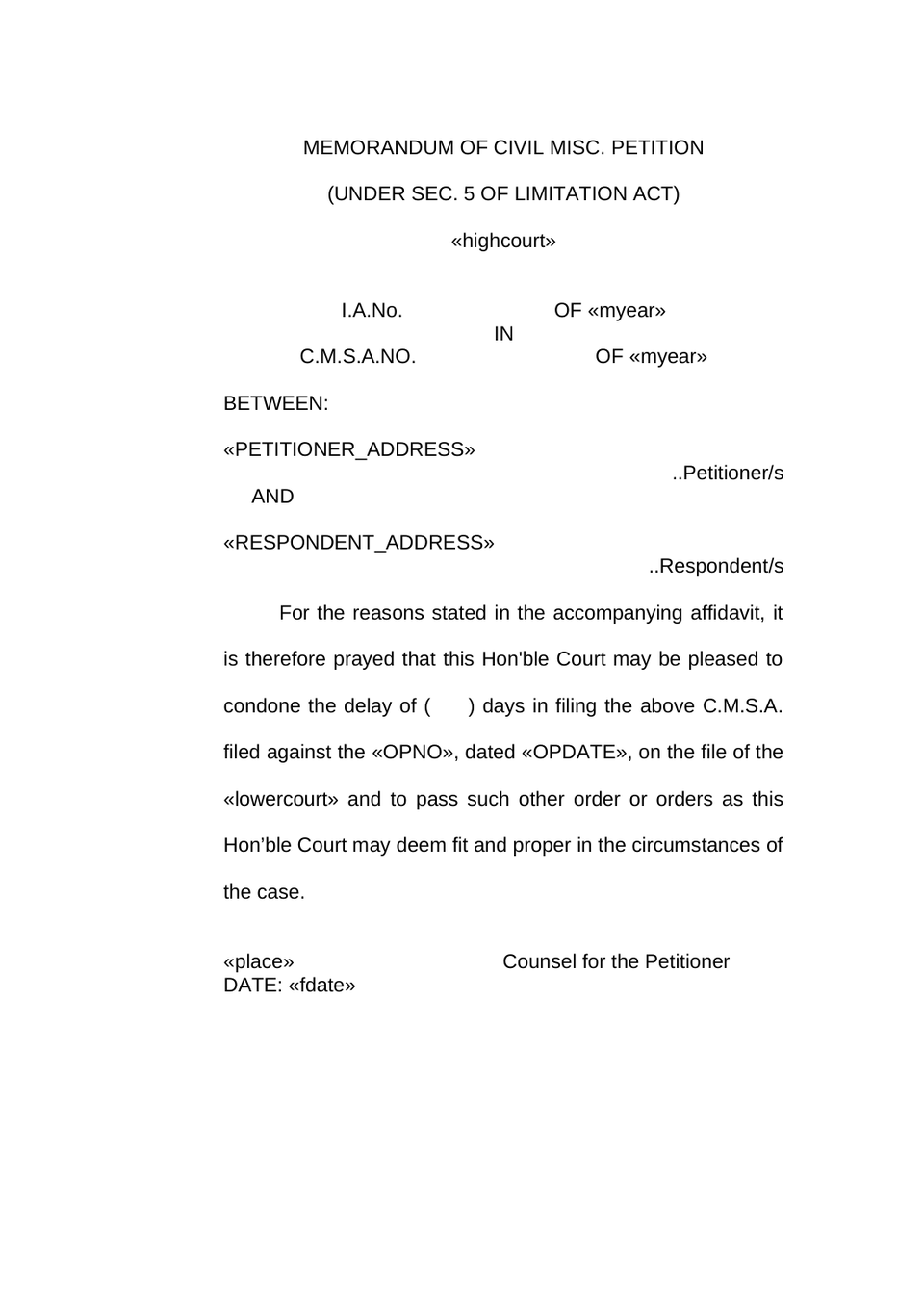 Civil Miscellaneous Second Appeal preview page 15