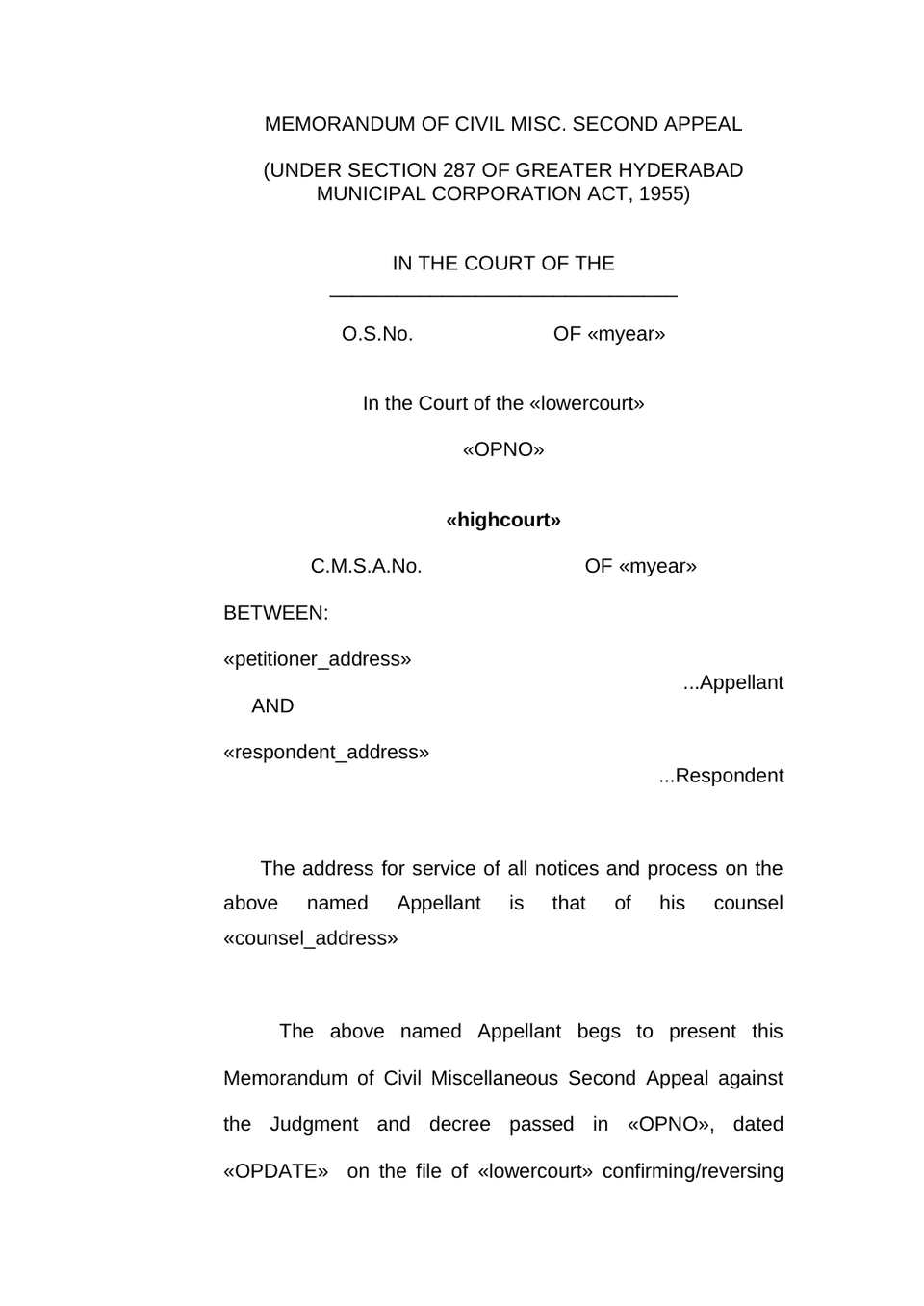 Civil Miscellaneous Second Appeal preview page 3
