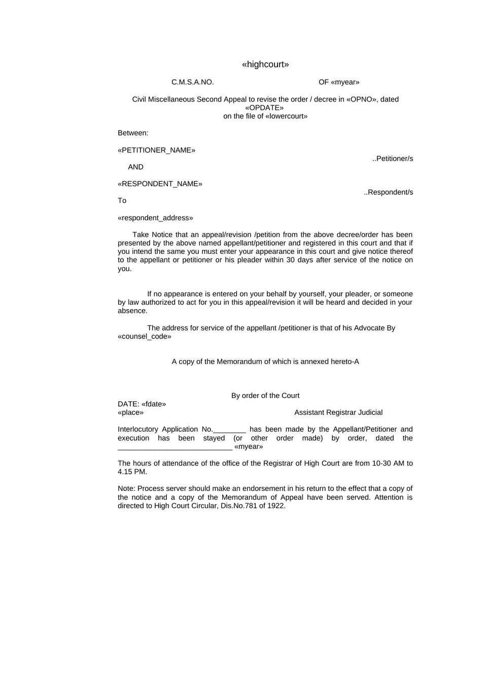 Civil Miscellaneous Second Appeal preview page 28
