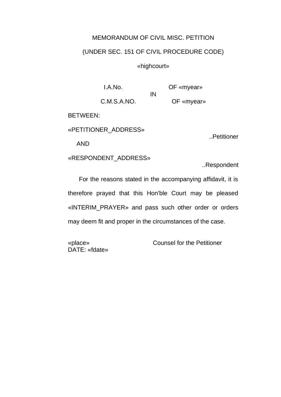 Civil Miscellaneous Second Appeal preview page 10