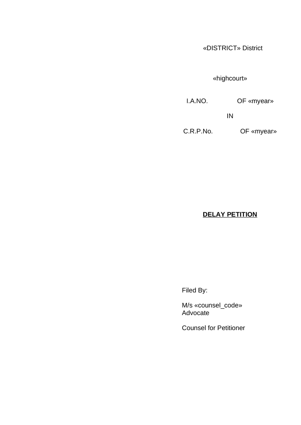 Civil Revision Petition In High Court preview page 16