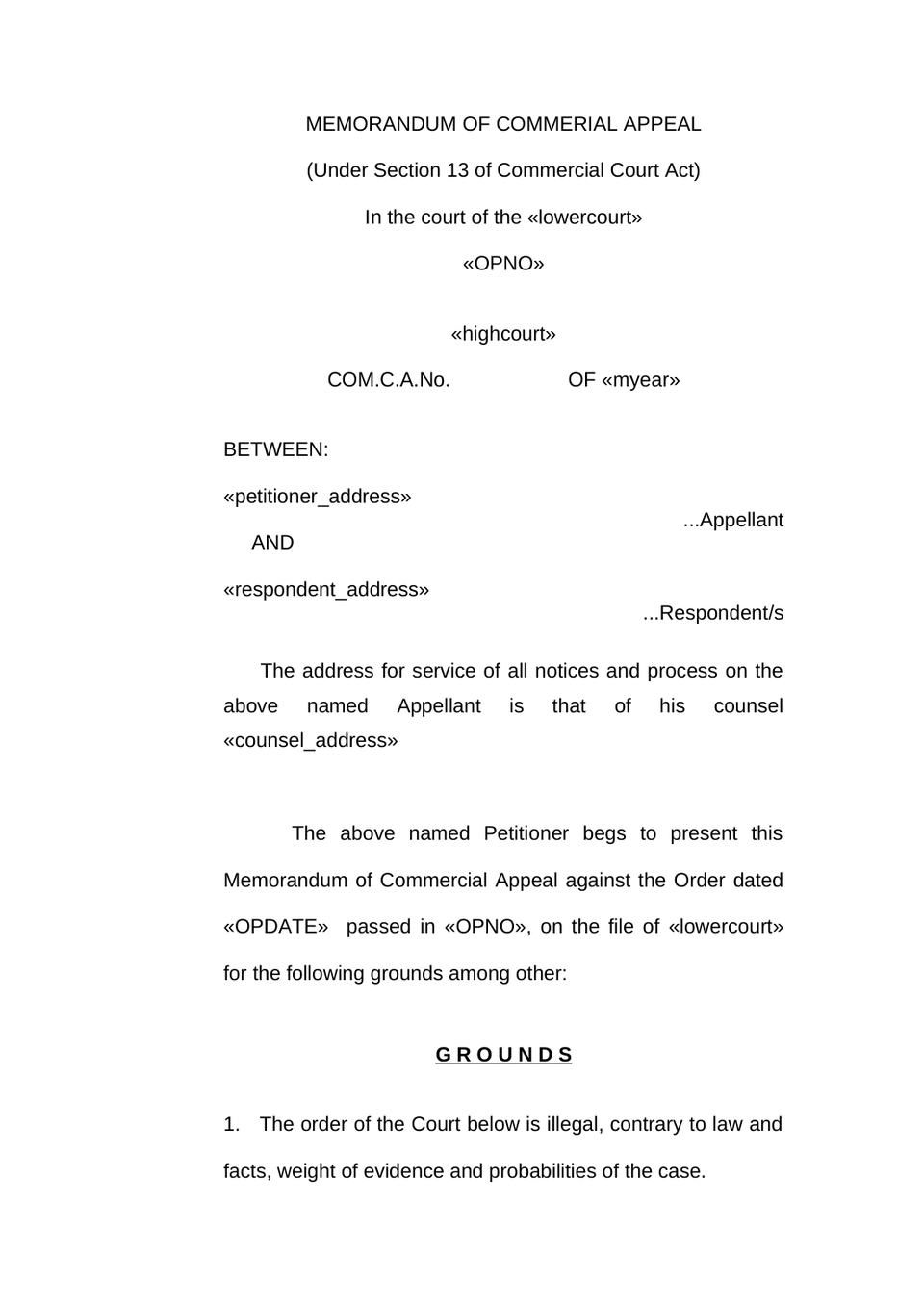 Commercial Court Appeal preview page 3