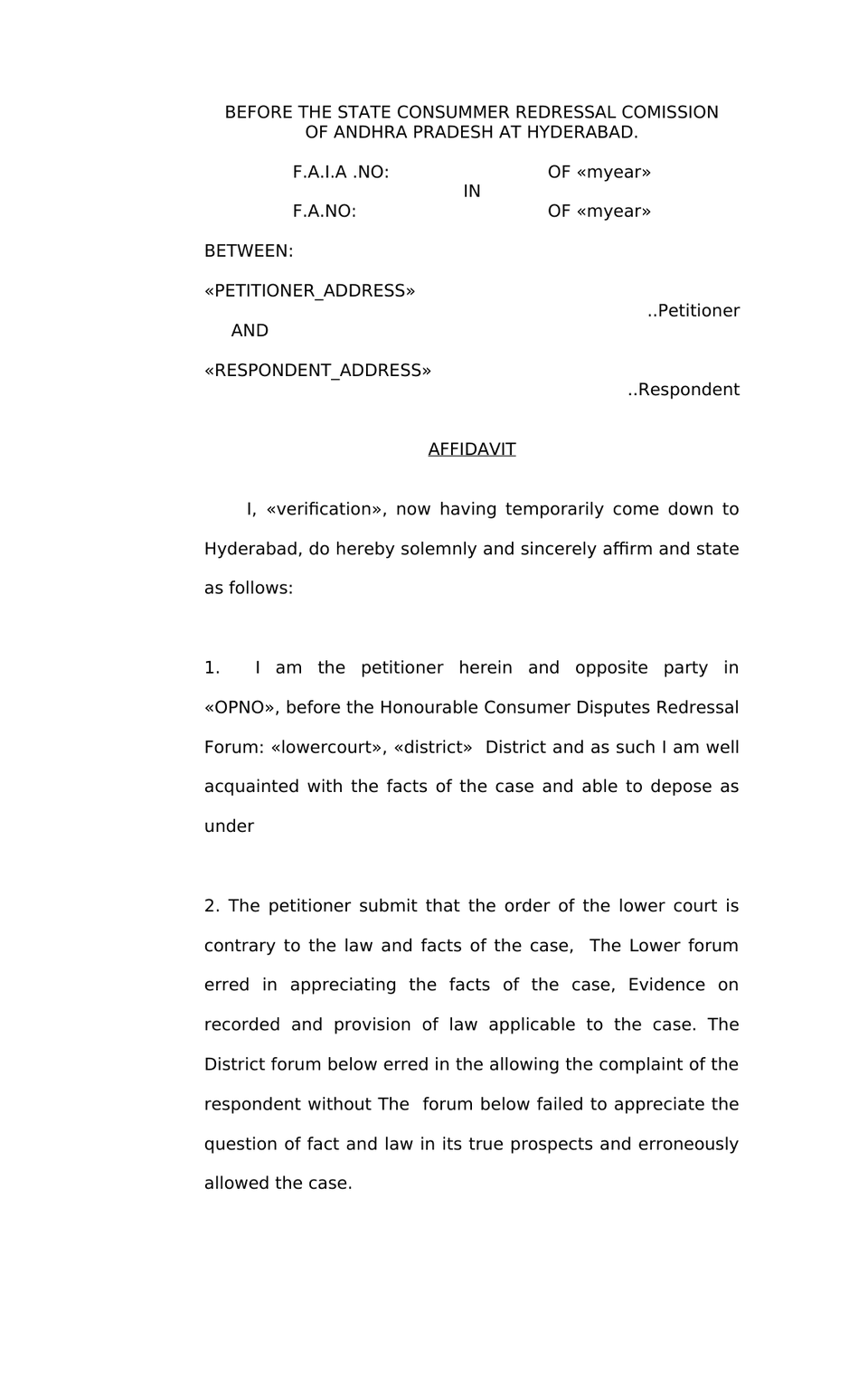 Consumer Case Appeal preview page 4