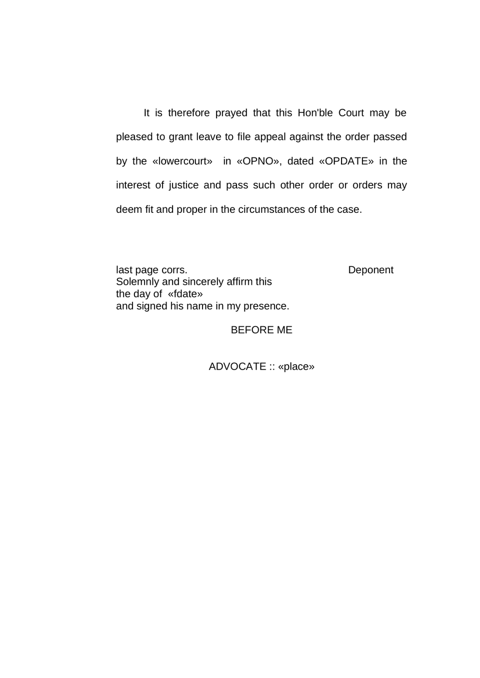 Criminal Appeal In Highcourt preview page 14