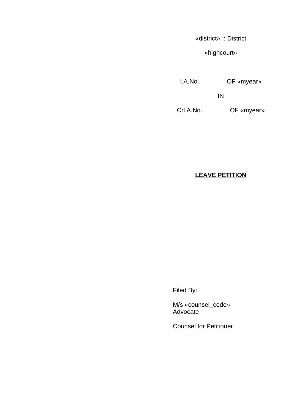 Criminal Appeal In Highcourt preview page 16