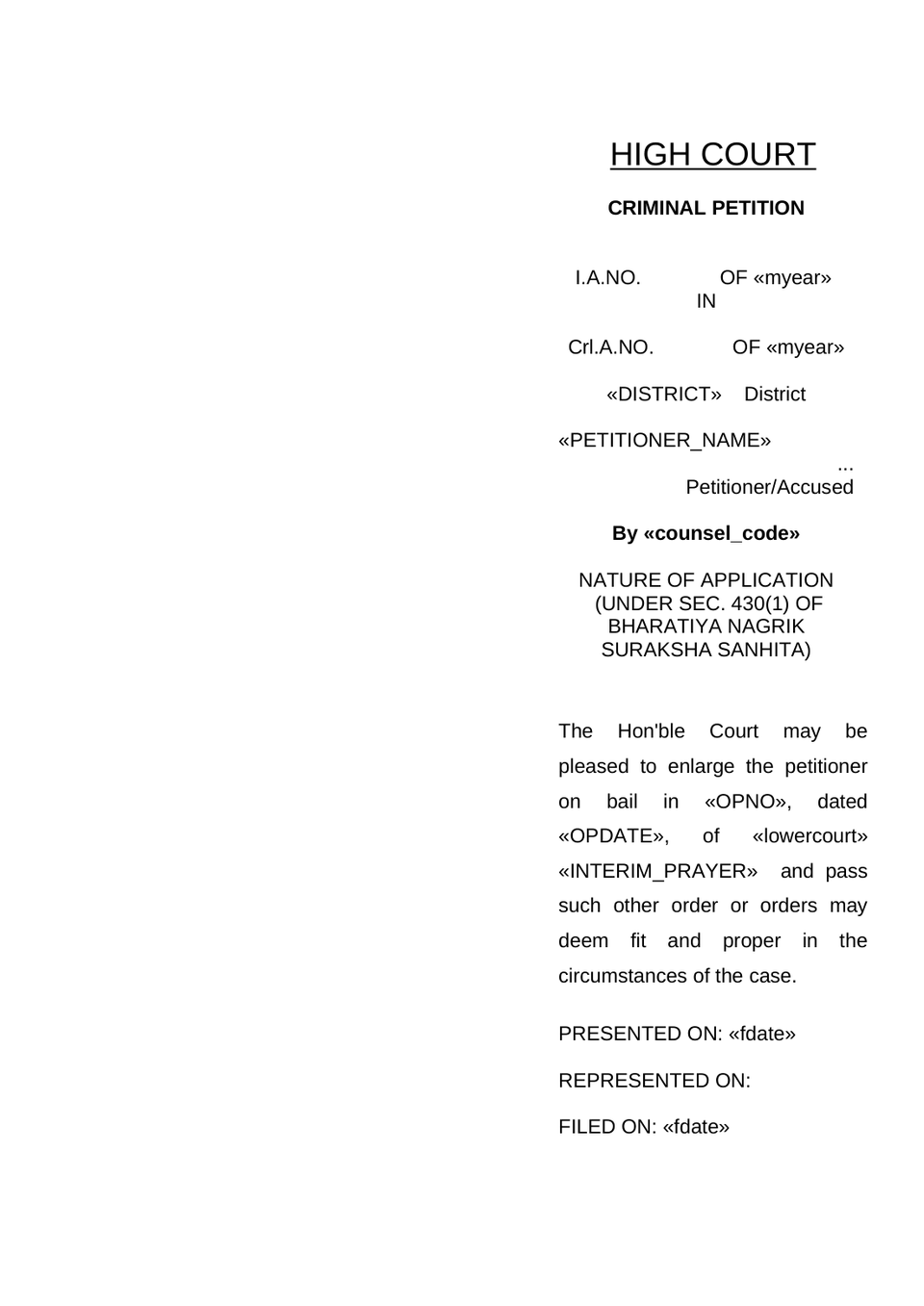 Criminal Appeal In Highcourt preview page 18