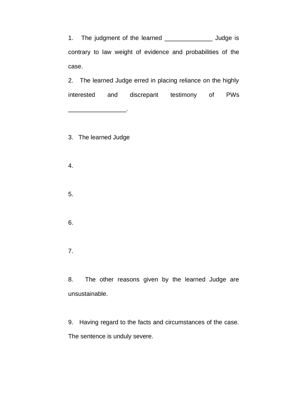 Criminal Appeal In Highcourt preview page 3