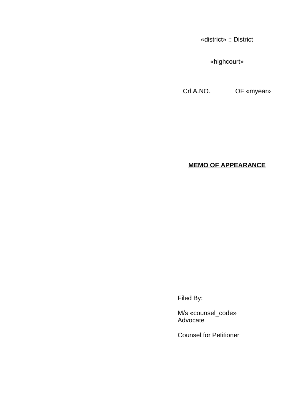 Criminal Appeal In Highcourt preview page 23