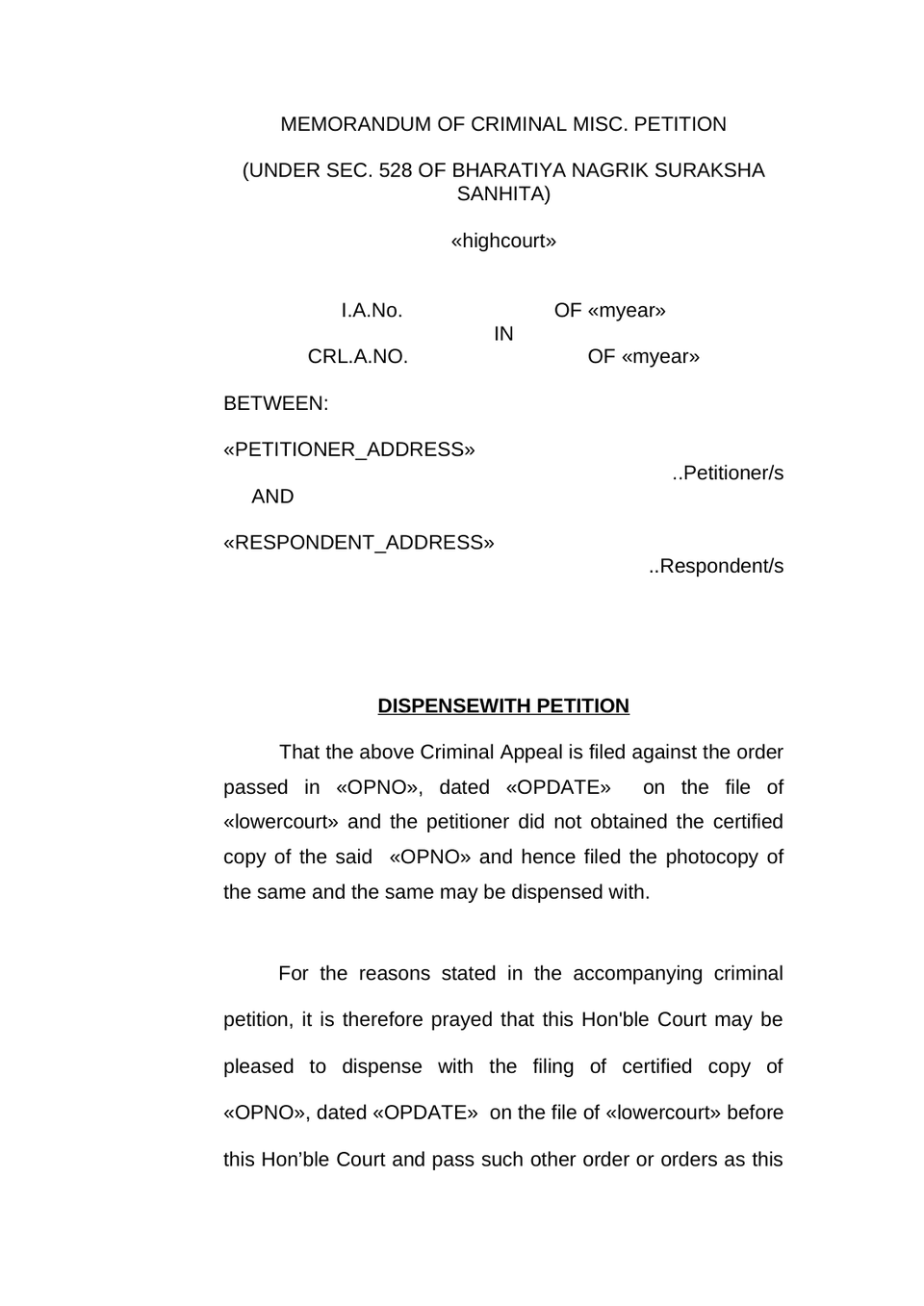 Criminal Appeal In Highcourt preview page 10
