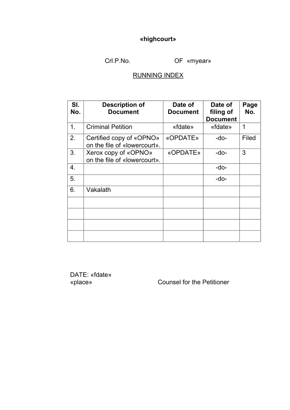 Criminal Petition Under Sec 528 Bnss To Quash Proceedings preview