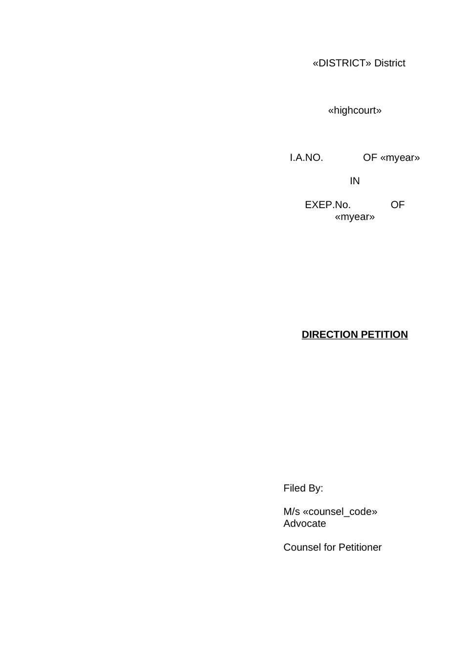 Execution Petition In High Court preview page 16