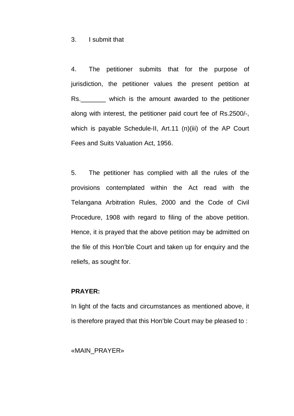 Execution Petition In High Court preview page 9