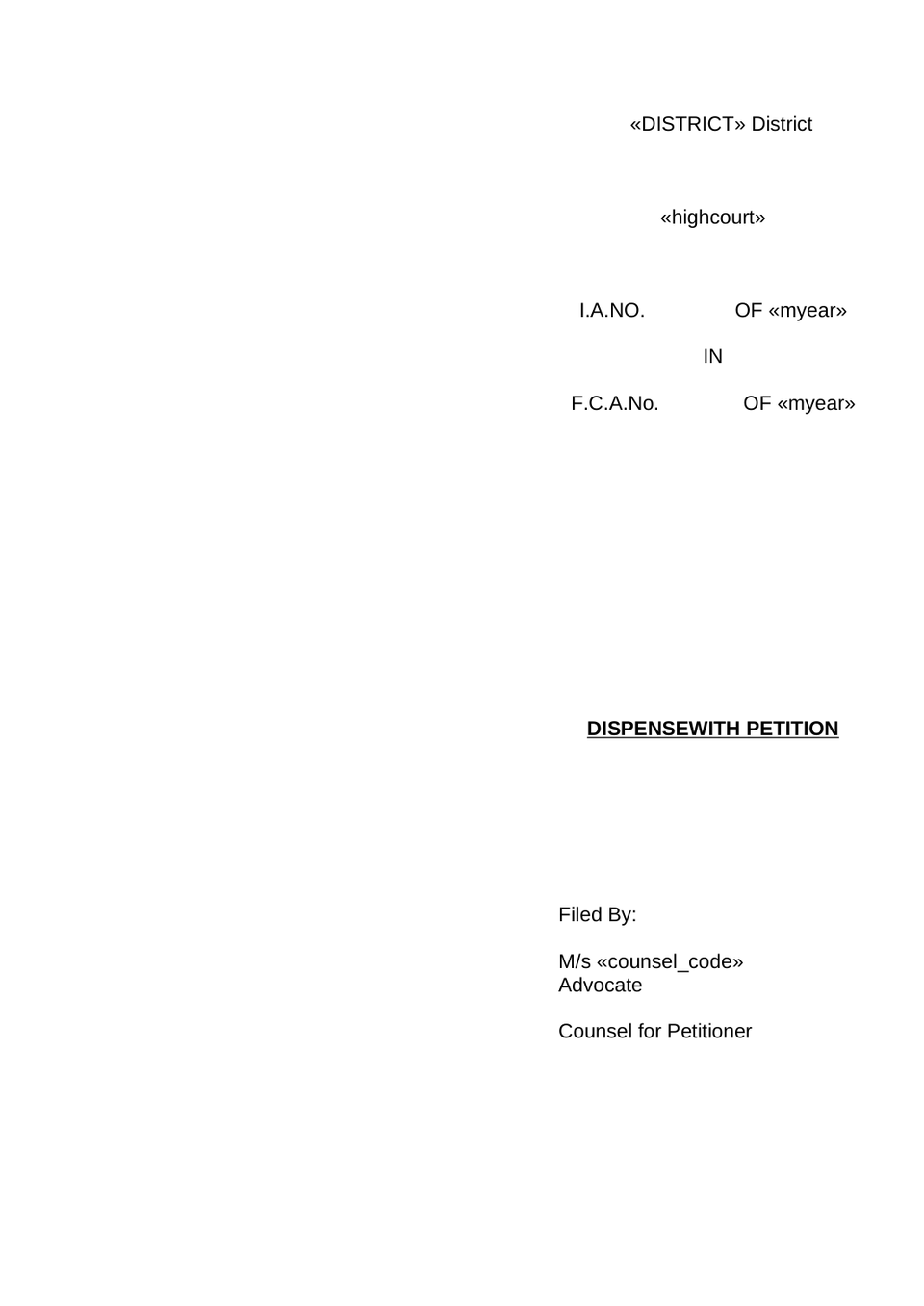 Family Court Appeal Petition preview page 22