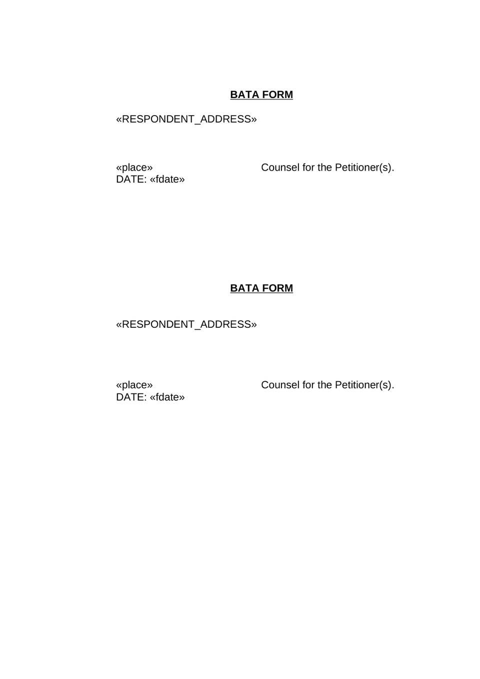 Family Court Appeal Petition preview page 26
