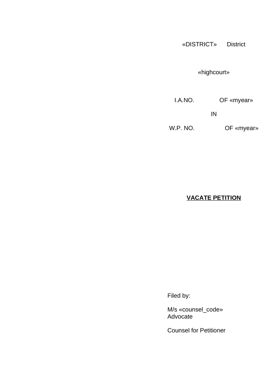 Implead Petition In High Court preview page 7