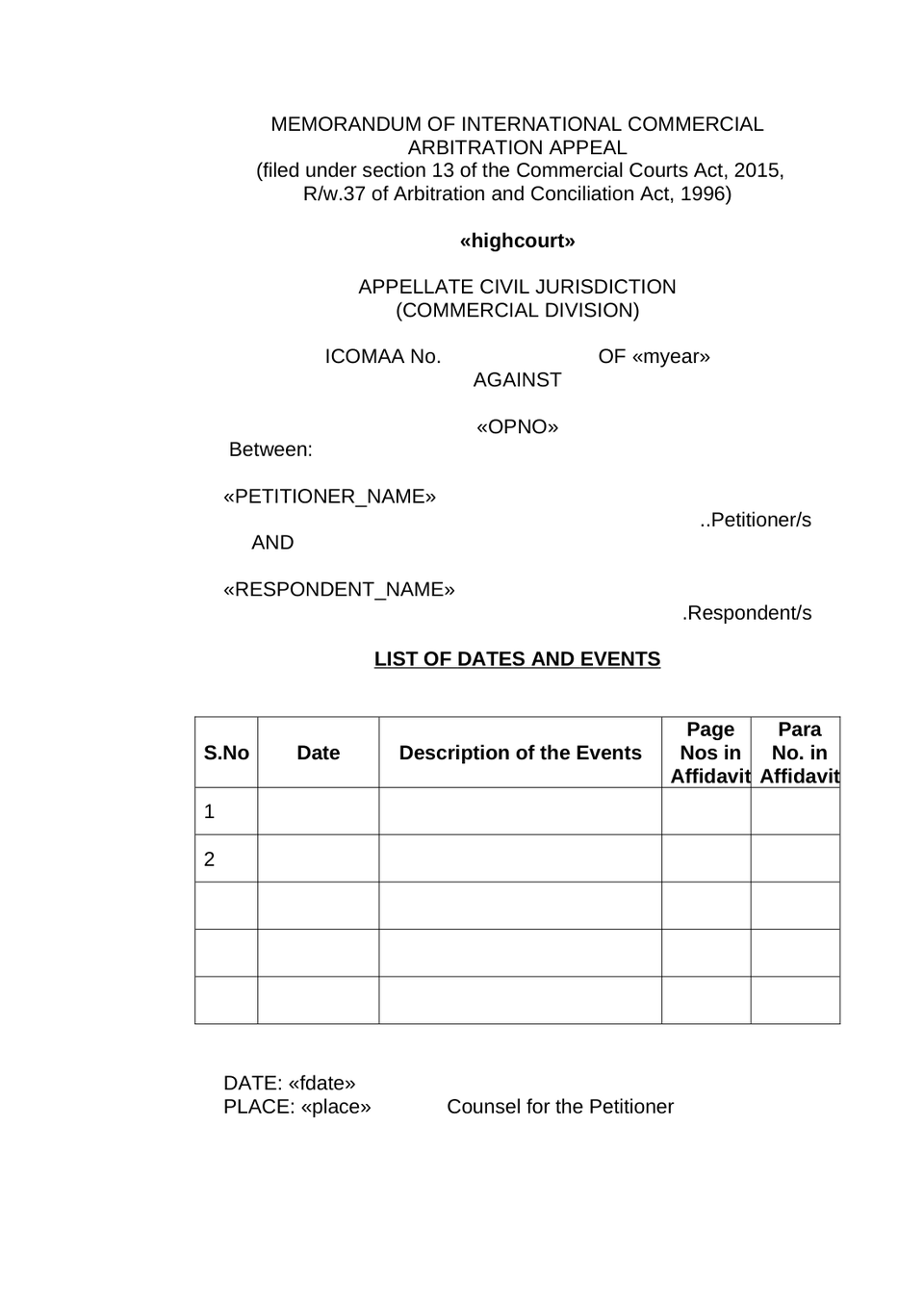 International Commercial Arbitration Appeal preview page 3
