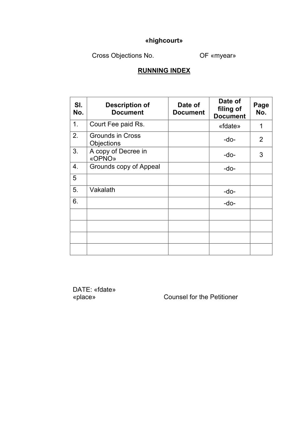 Petition Under Order 41 Rule 22 Of Cpc Cross-Objection Petition preview