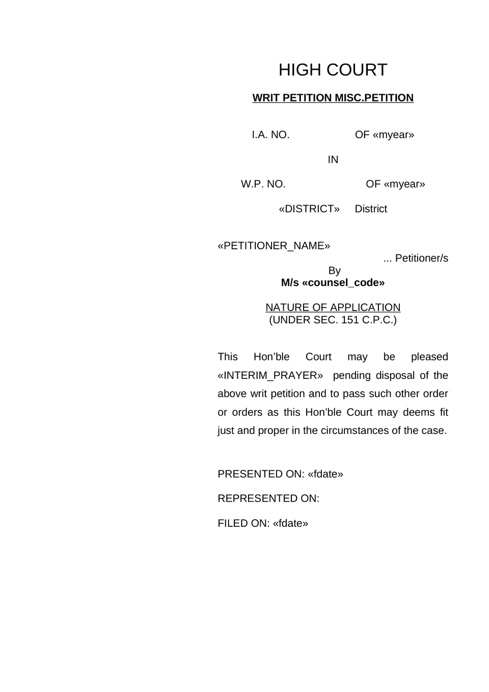 Writ Petition preview page 21