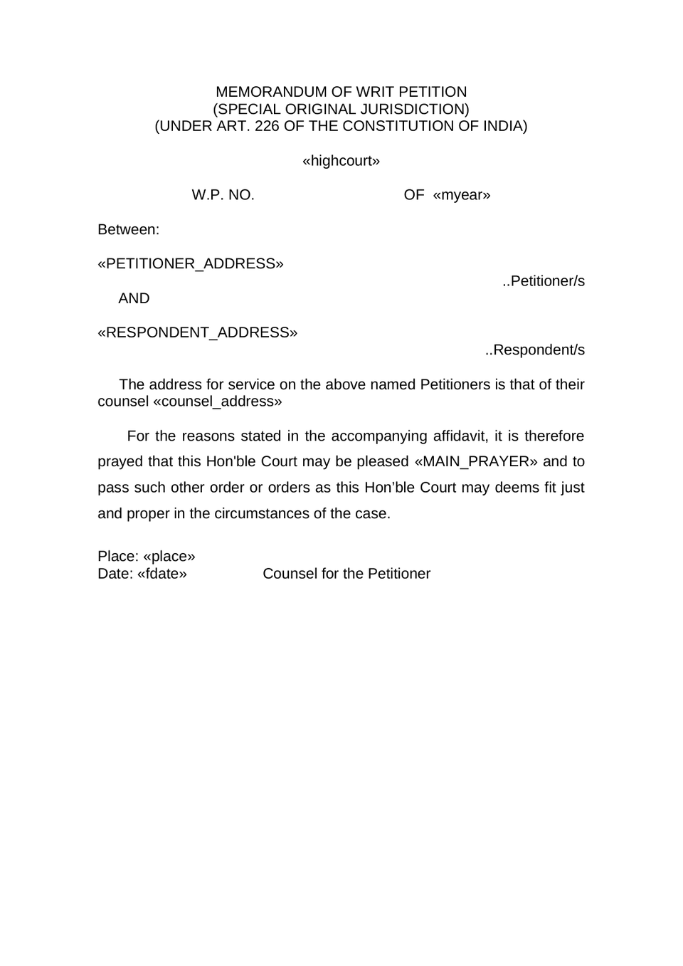 Writ Petition preview page 6