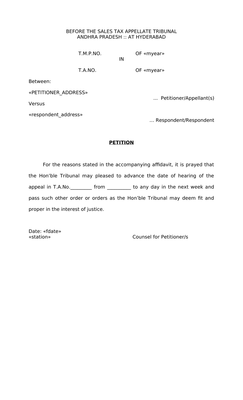 Appeal Memorandum Appellate Tribunal preview page 6