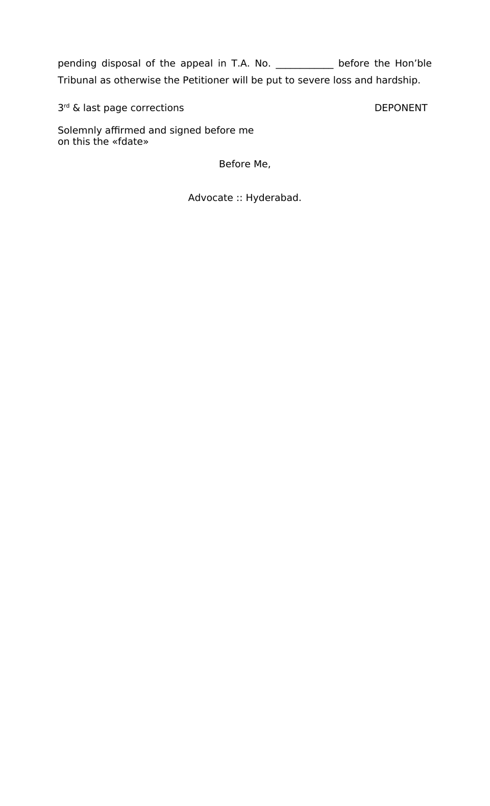 Appeal Memorandum Appellate Tribunal preview page 10