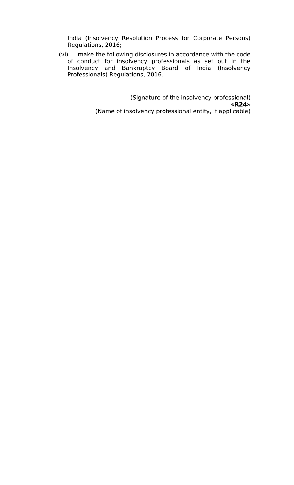 Application By Financial Creditor Ibc 2016 Cirp preview page 16