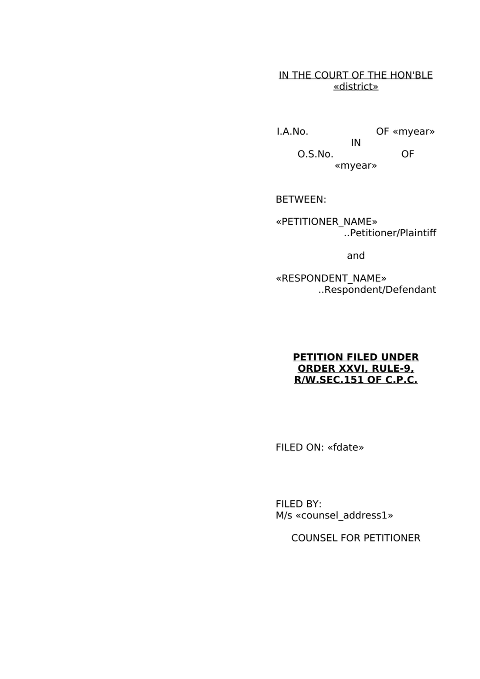 Appoint Advocate Commissioner preview page 4