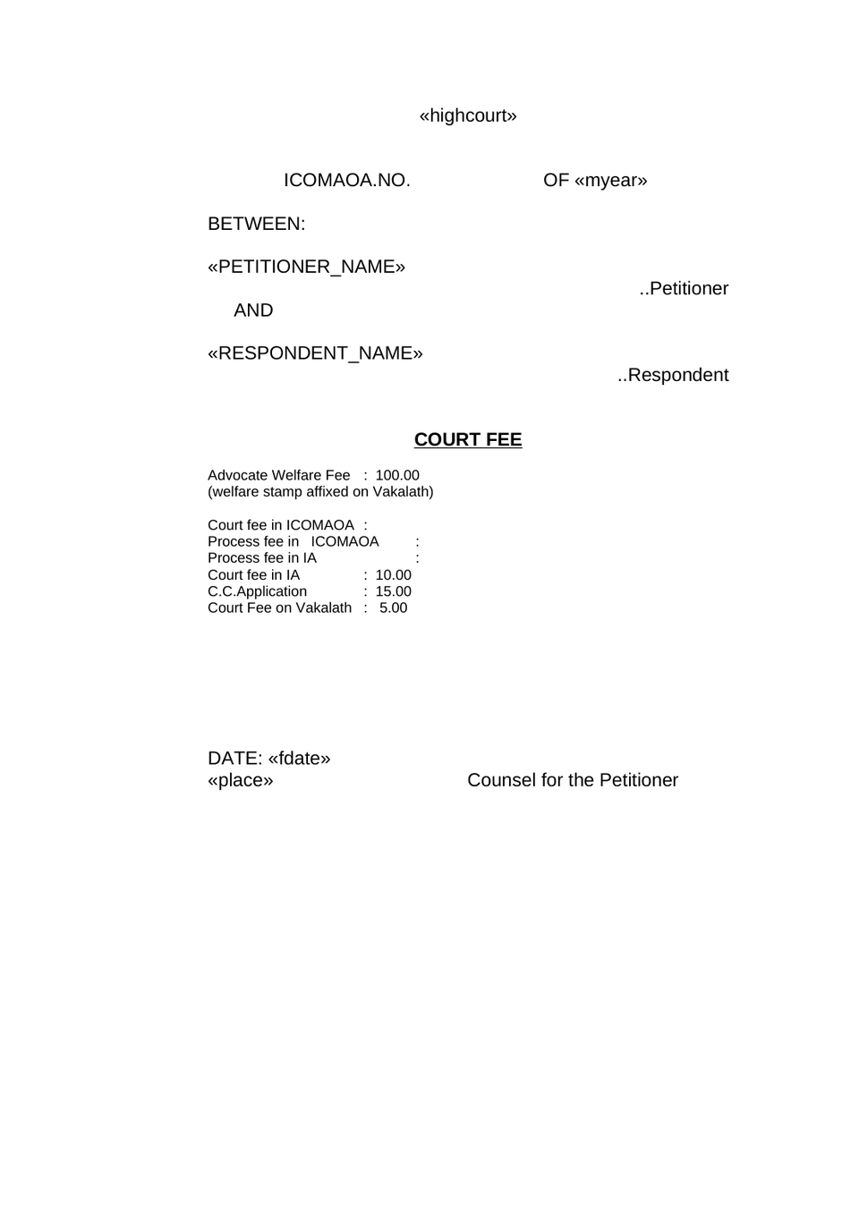 Aribitration Application Filed Under Section 9 Of The Arbitration And Conciliatin Act, 1956 preview page 3
