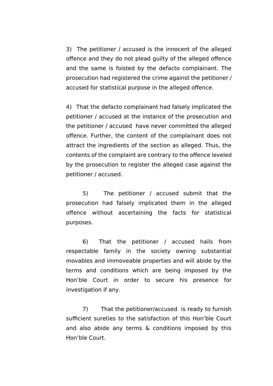 Bail Petition 483 Bnss preview page 2