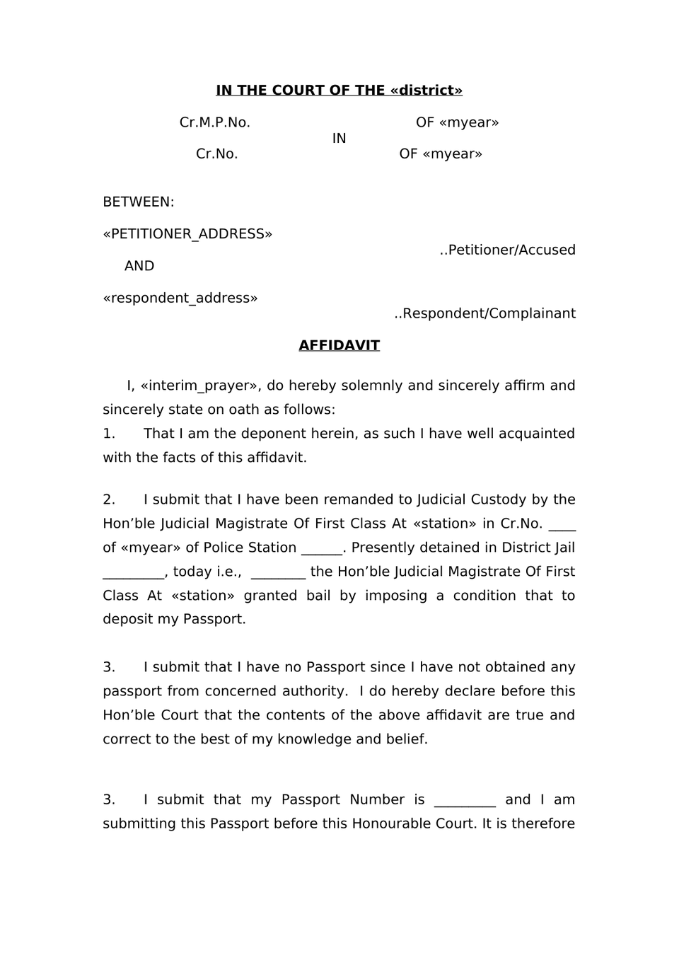 Bond Of Accused And Sureties Crpc 441 Or Bnss 485 preview page 8