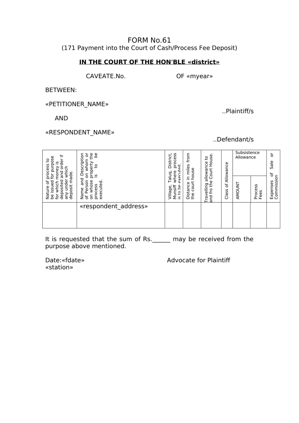 Caveat Petition In Trial Court preview page 6