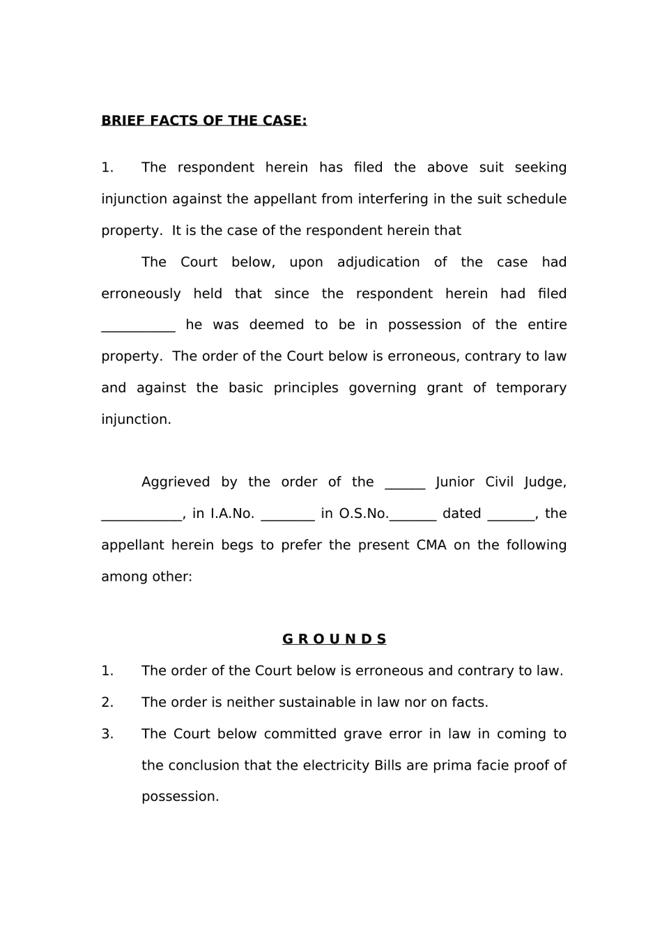 Civil Mescellenious Appeal preview page 2