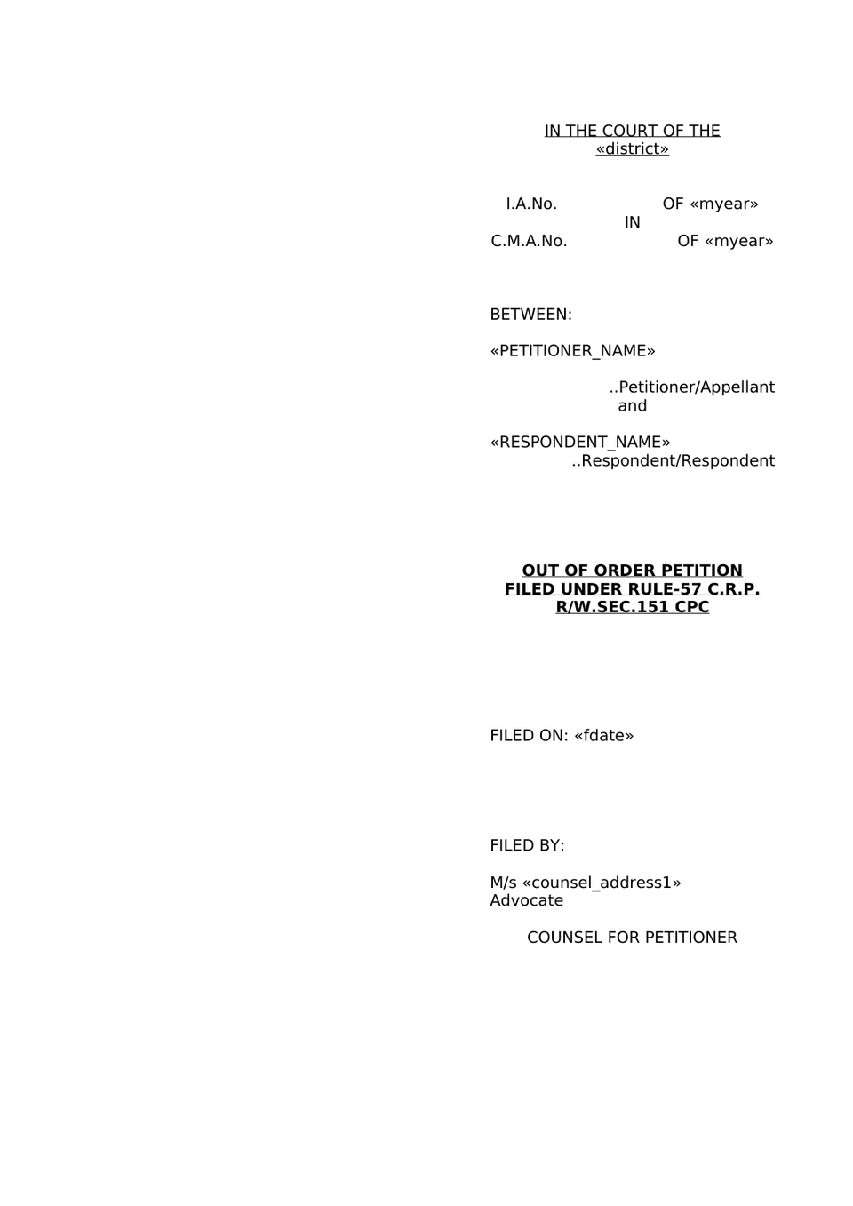 Civil Mescellenious Appeal preview page 15