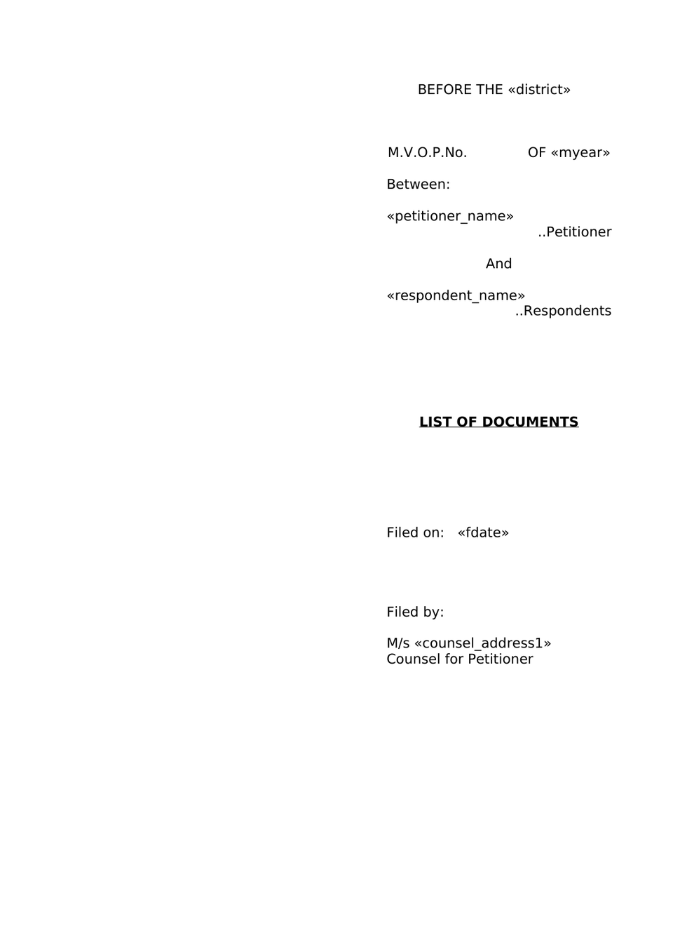 Claim Petition Death Under Sec 166 Mv Act 1988 preview page 18