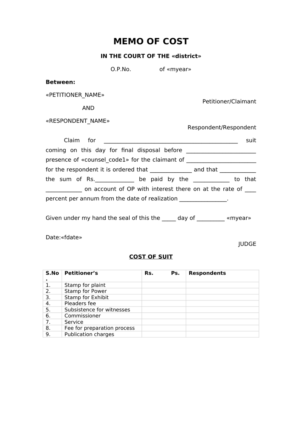 Claim Petition Death Under Sec 166 Mv Act 1988 preview page 33