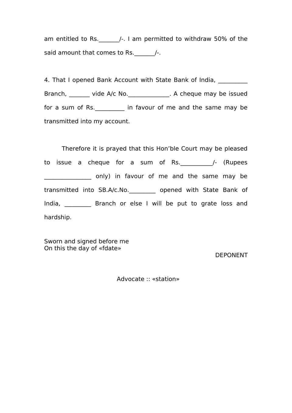 Claim Petition Injury Under Sec 166 Mv Act 1988 preview page 25