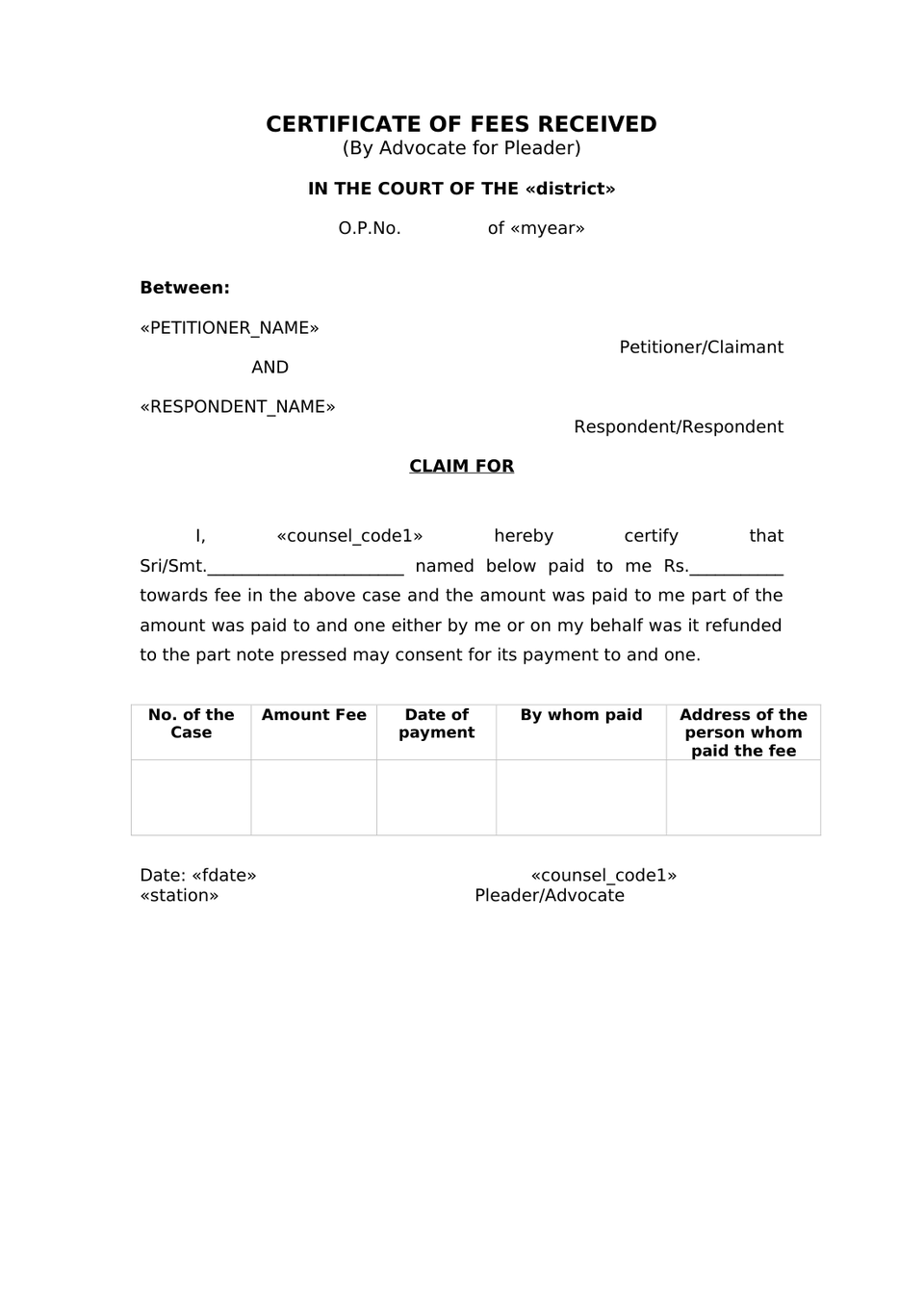 Claim Petition Injury Under Sec 166 Mv Act 1988 preview page 34