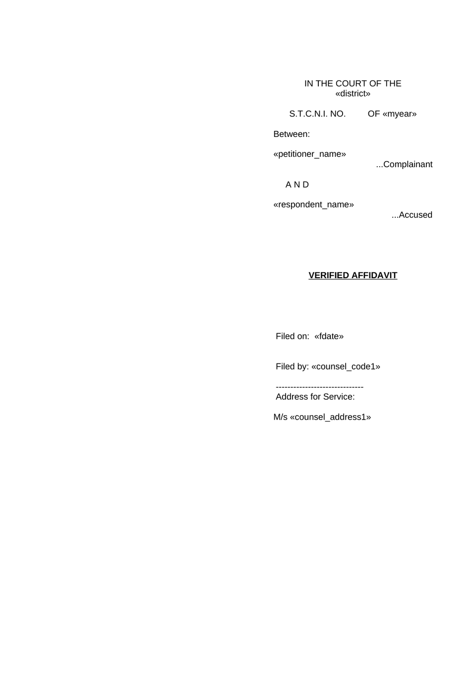 Complaint Under Section 210(1)(A) Rw 223 Bnss 2023 preview page 13